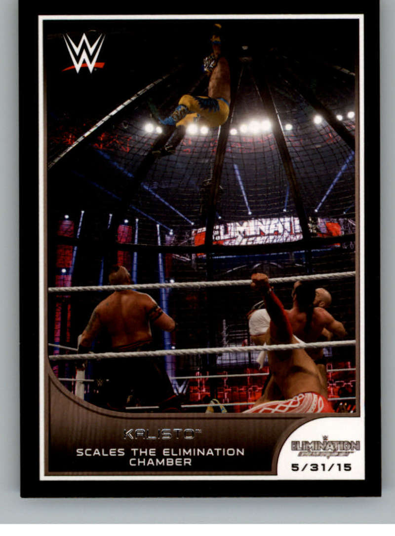 2016 Topps WWE Road to Wrestlemania #36 Kalisto - Assist The Authority 