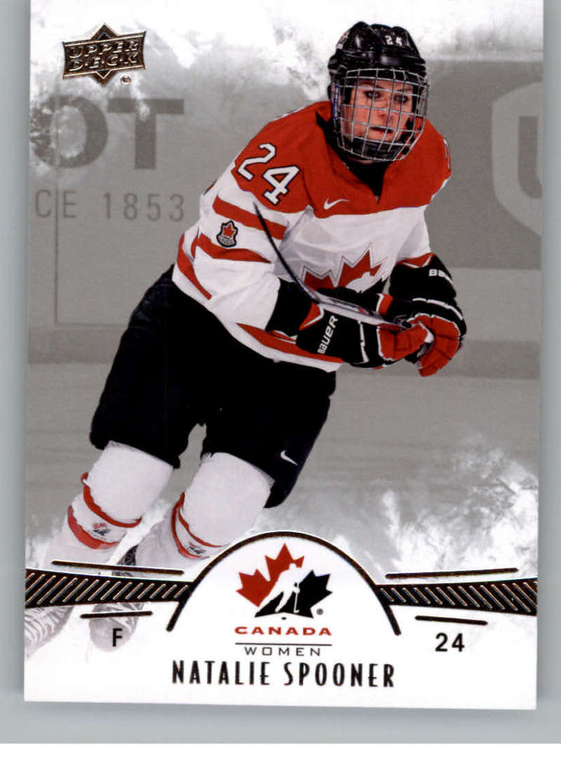 2016-17 Upper Deck Team Canada Juniors Hockey #11 Natalie Spooner