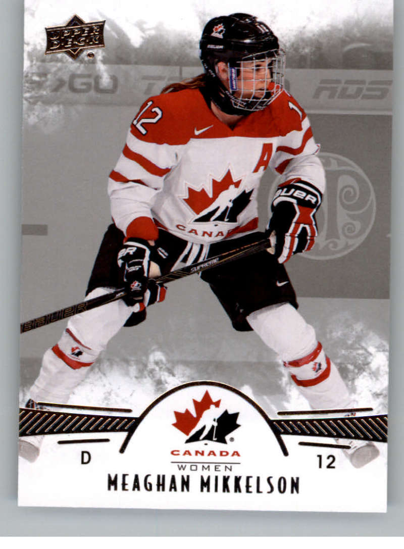 2016-17 Upper Deck Team Canada Juniors Hockey #16 Meaghan Mikkelson