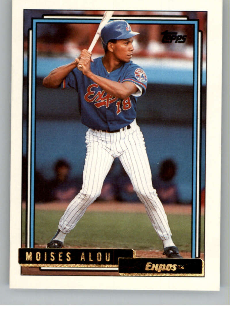 1992 Topps Traded Gold #4T Moises Alou NM-MT 