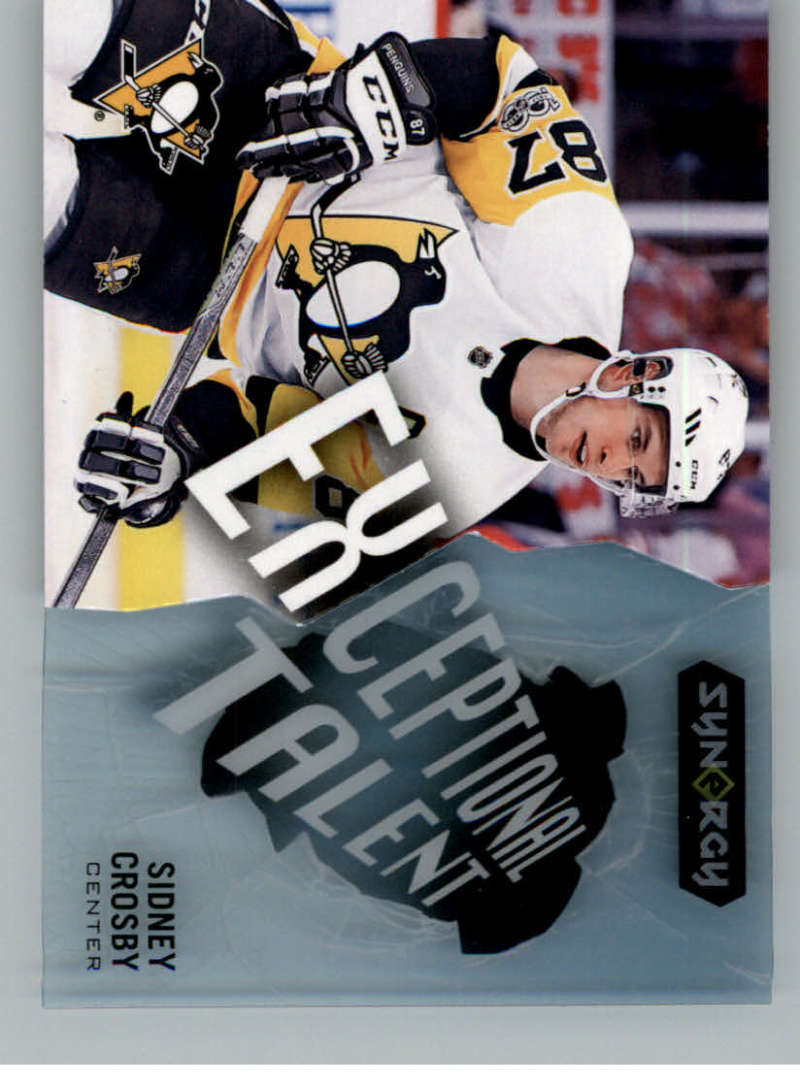 2017-18 Upper Deck Synergy Exceptional Talent #ET-41 Sidney Crosby Penguins