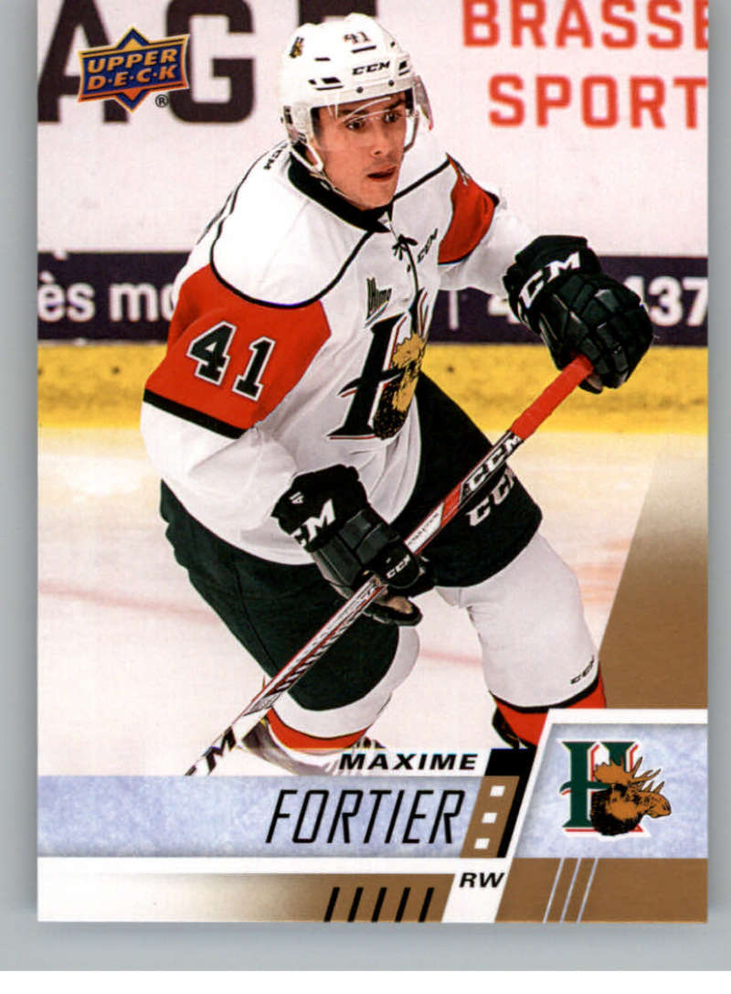 2017-18 Upper Deck CHL #103 Maxime Fortier