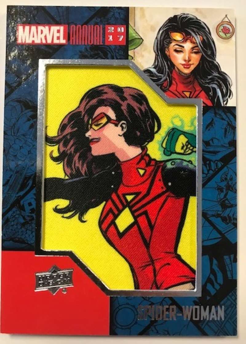 2018 Upper Deck Marvel Annual Comic Patches #CP-14 Spider-Woman Marvel Trading Card