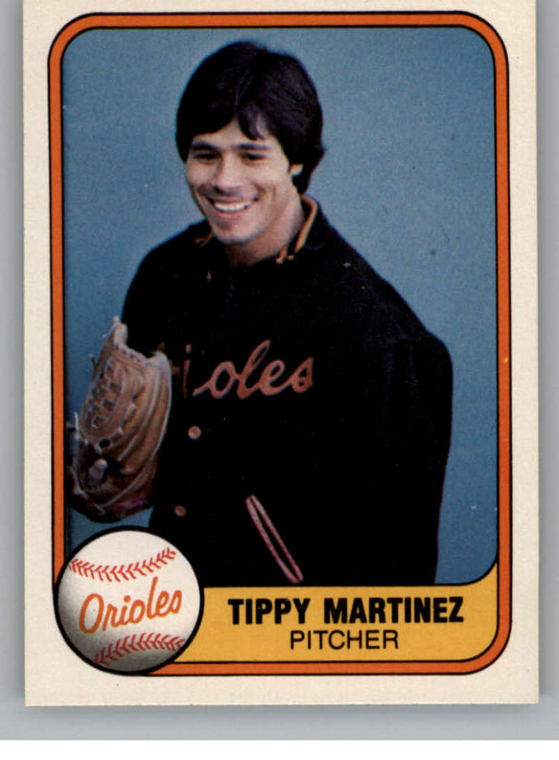 1981 Fleer #179 Tippy Martinez Baltimore Orioles