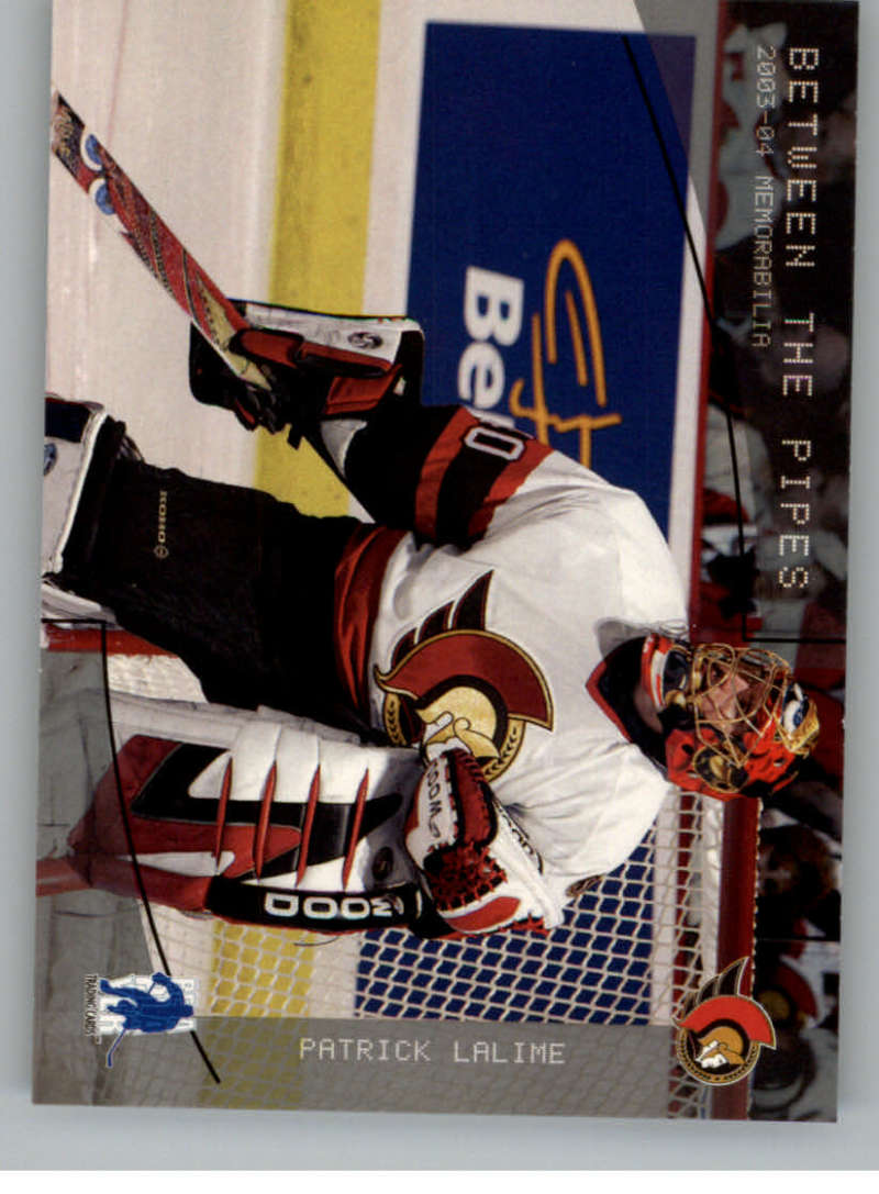 2003-04 Be A Player Memorabilia #152 Patrick Lalime Ottawa Senators