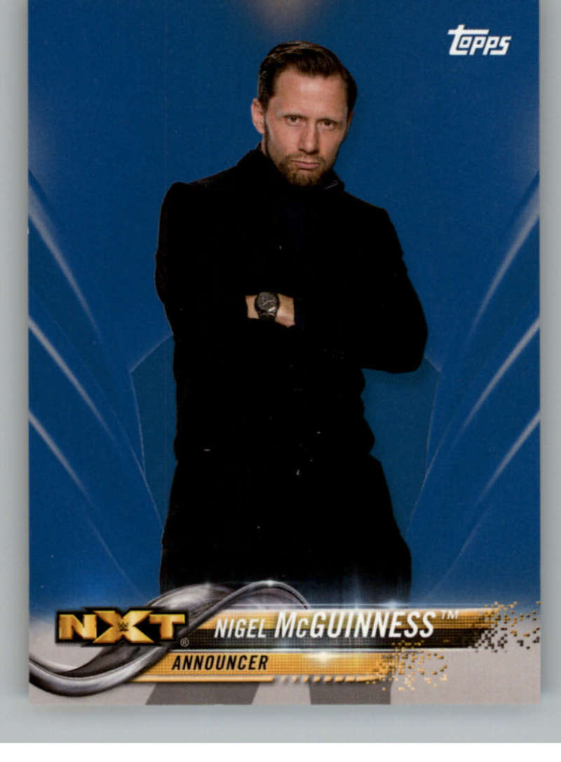 2018 Topps WWE Wrestling Blue #69 Nigel McGuinness SER/99 NXT Sports Card
