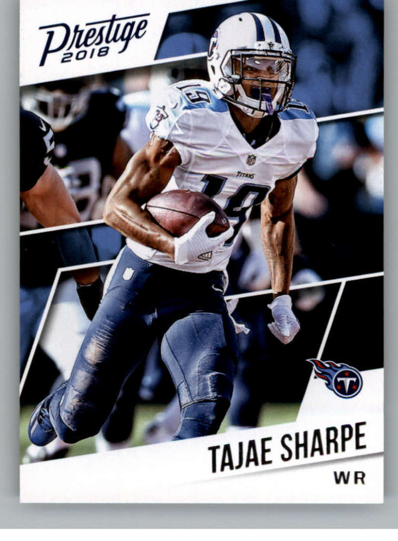 2018 Panini Prestige NFL #154 Tajae Sharpe Tennessee Titans Panini Football Card