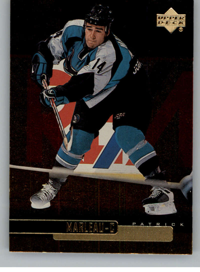 1999-00 Upper Deck Gold Reserve Official NHL Hockey Card #110 Patrick Marleau NM-MT San Jose Sharks  UD Hockey Card