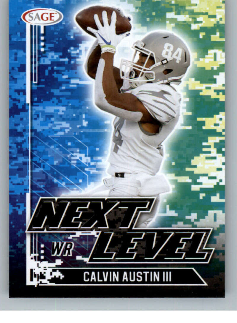 Choose:#80 Calvin Austin III Memphis:2022 Sage High Series Draft Football Cards Pick From List (Base or Inserts)