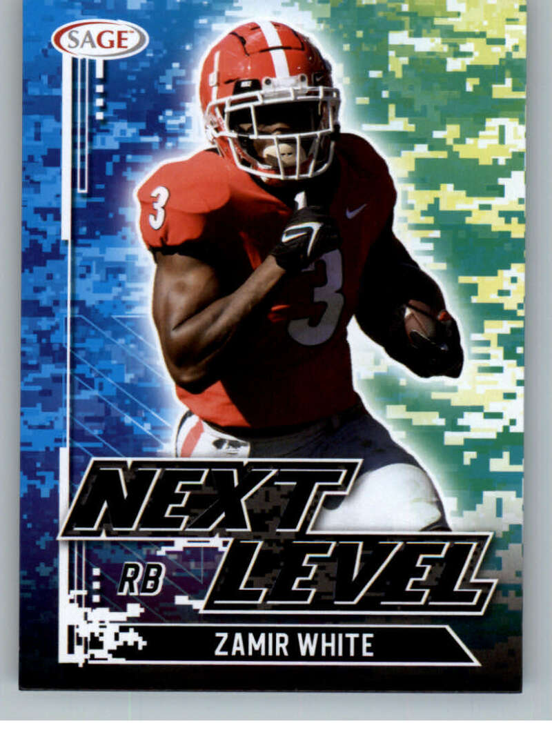 Choose:#82 Zamir White Georgia:2022 Sage High Series Draft Football Cards Pick From List (Base or Inserts)