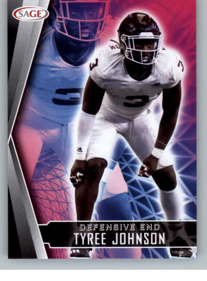 Choose:#98 Tyree Johnson Texas A M:2022 Sage High Series Draft Football Cards Pick From List (Base or Inserts)