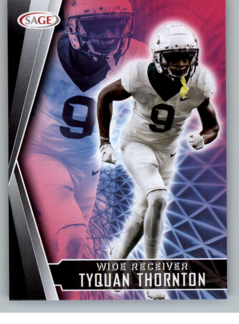 Choose:#99 Tyquan Thornton Baylor:2022 Sage High Series Draft Football Cards Pick From List (Base or Inserts)