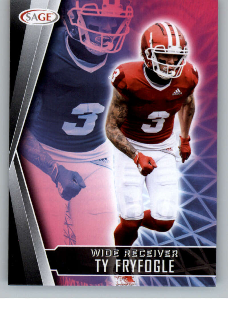 Choose:#102 Ty Fryfogle Indiana:2022 Sage High Series Draft Football Cards Pick From List (Base or Inserts)