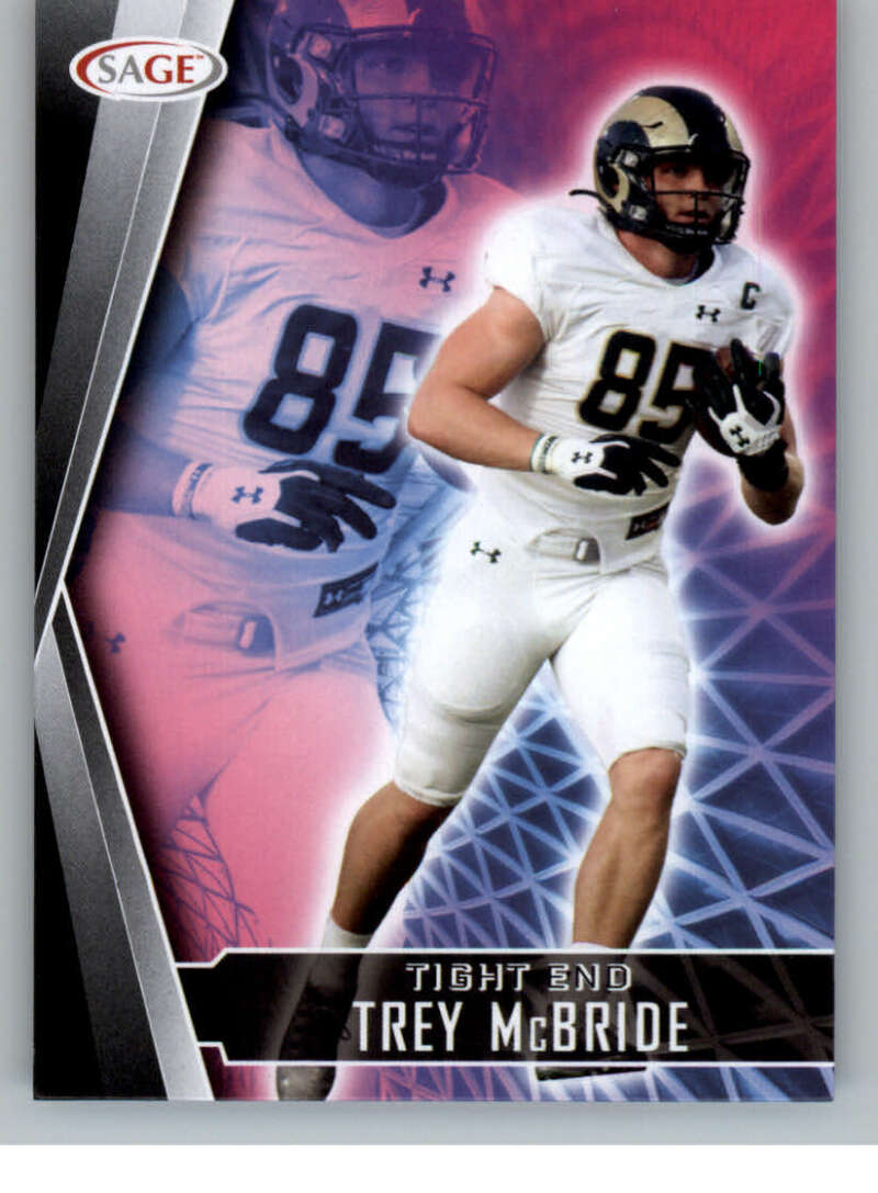 Choose:#103 Trey Mcbride Colorado State:2022 Sage High Series Draft Football Cards Pick From List (Base or Inserts)