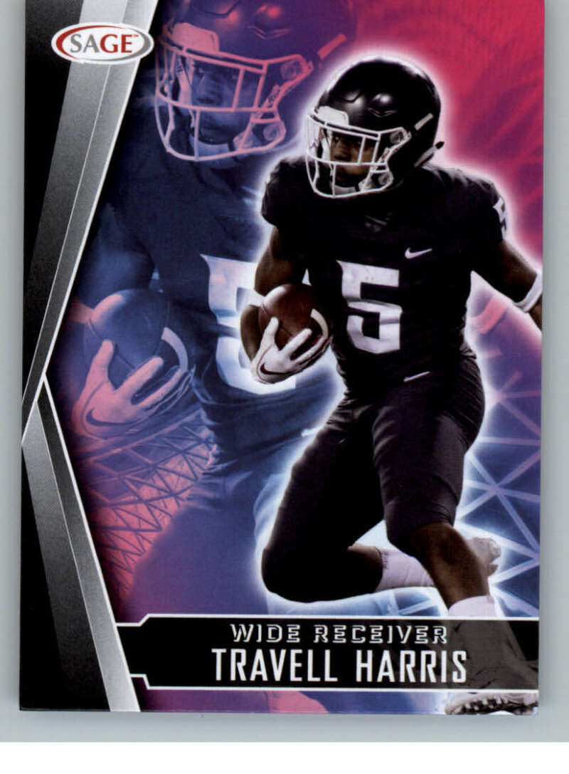 Choose:#106 Travell Harris Washington State:2022 Sage High Series Draft Football Cards Pick From List (Base or Inserts)