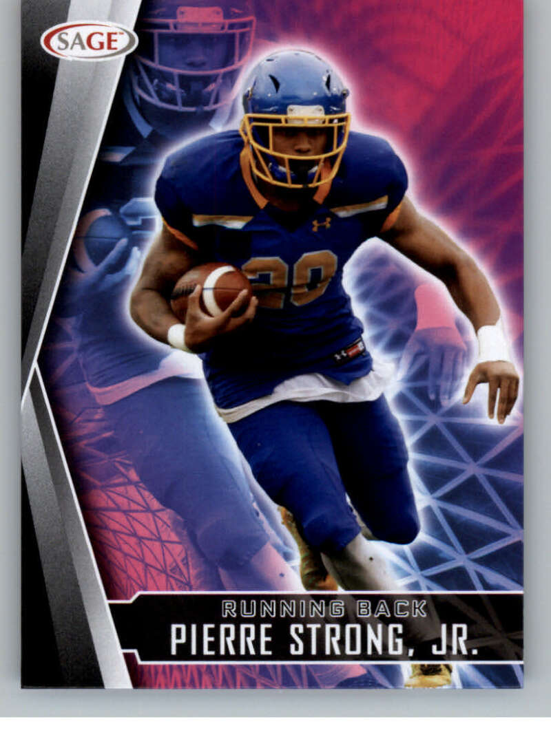 Choose:#115 Pierre Strong Jr. South Dakota State:2022 Sage High Series Draft Football Cards Pick From List (Base or Inserts)
