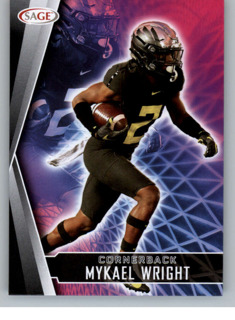 Choose:#118 Mykael Wright Oregon:2022 Sage High Series Draft Football Cards Pick From List (Base or Inserts)
