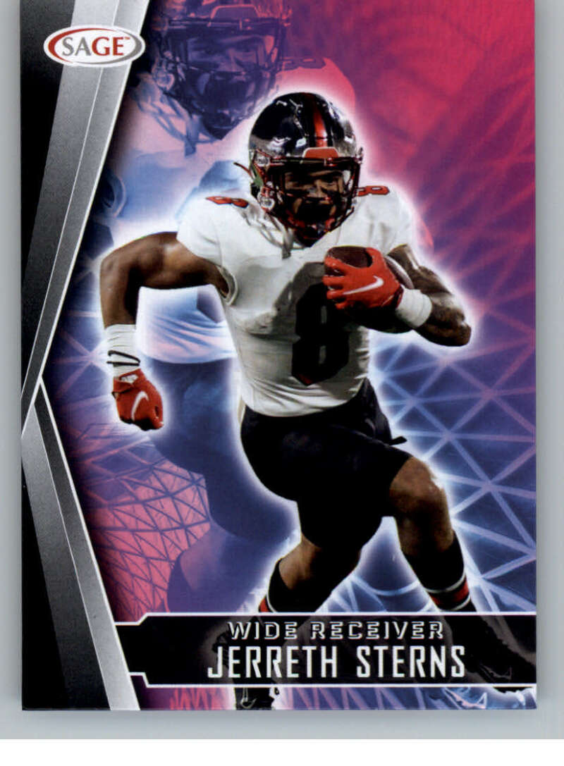 Choose:#140 Jerreth Sterns Western Kentucky:2022 Sage High Series Draft Football Cards Pick From List (Base or Inserts)