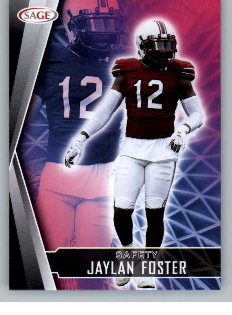 Choose:#147 Jaylan Foster South Carolina:2022 Sage High Series Draft Football Cards Pick From List (Base or Inserts)