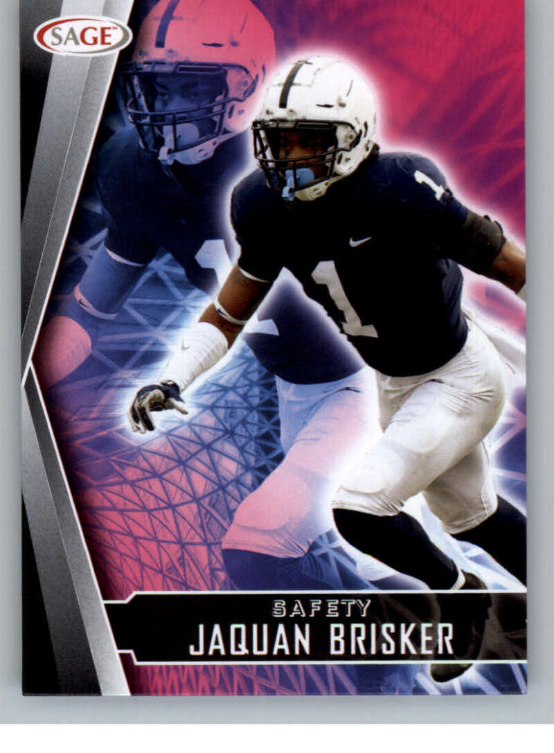 Choose:#150 Jaquan Brisker Penn State:2022 Sage High Series Draft Football Cards Pick From List (Base or Inserts)
