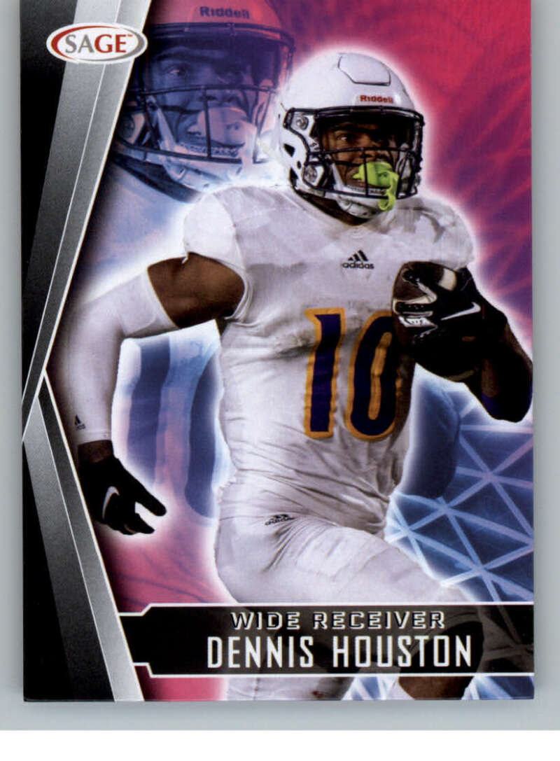 Choose:#164 Dennis Houston Western Illinois:2022 Sage High Series Draft Football Cards Pick From List (Base or Inserts)