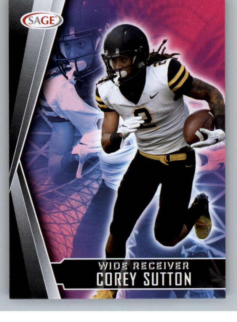 Choose:#169 Corey Sutton Appalachian State:2022 Sage High Series Draft Football Cards Pick From List (Base or Inserts)