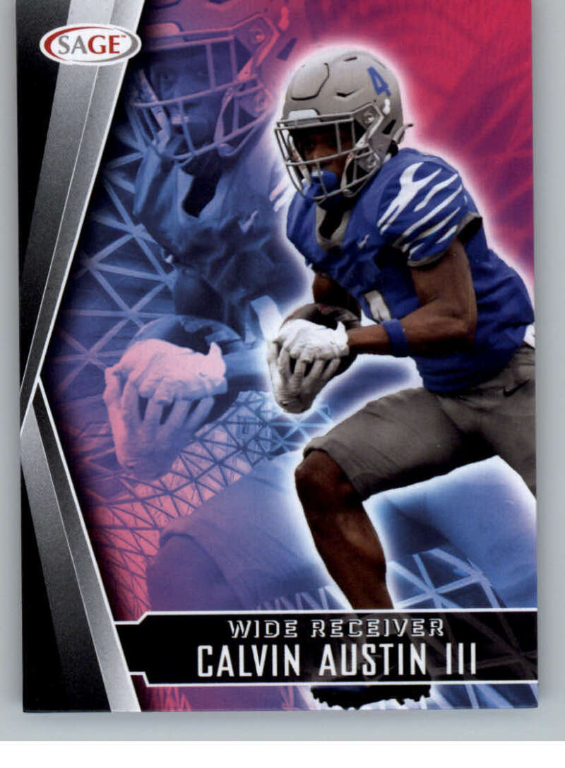 Choose:#179 Calvin Austin III Memphis:2022 Sage High Series Draft Football Cards Pick From List (Base or Inserts)