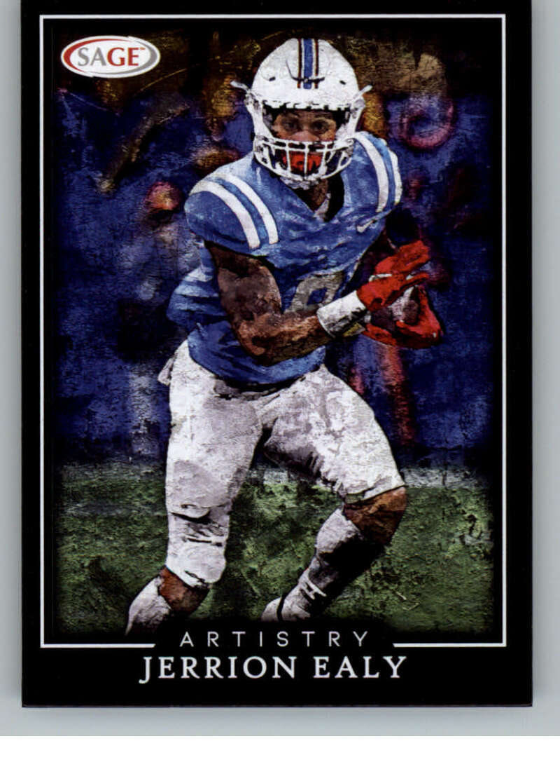 Choose:Artistry #ART-JE Jerrion Ealy Mississippi:2022 Sage High Series Draft Football Cards Pick From List (Base or Inserts)